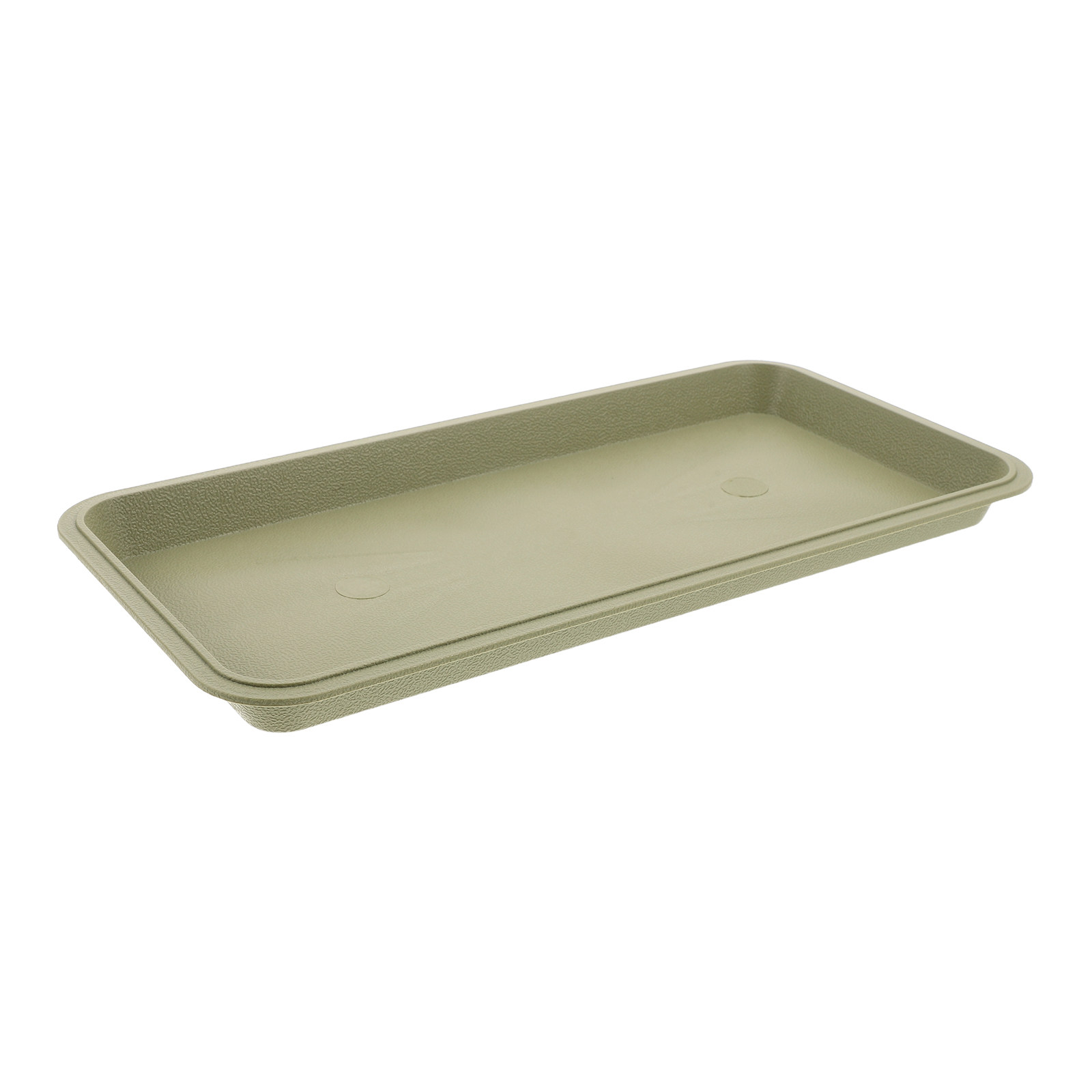 Drip Tray Saucer - 29.5×14.5cmの長方形プランター用底皿。鉢植えの植物、室内の育苗、種まき、プランターの底に敷くのに適したプラスチック製の水受け皿。