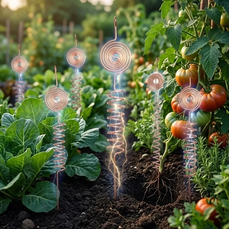 電気栽培用銅製支柱、コイルアンテナ、植物の生育を促進するガー - Copper Wire Roll のレビューと価格