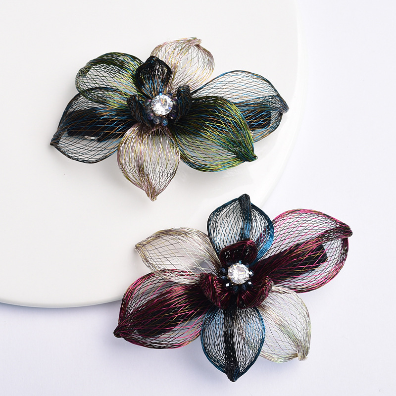 DIY-銅線,女性と女の子のための花の編みこみのヘアクリップ - Copper Wire Roll のレビューと価格