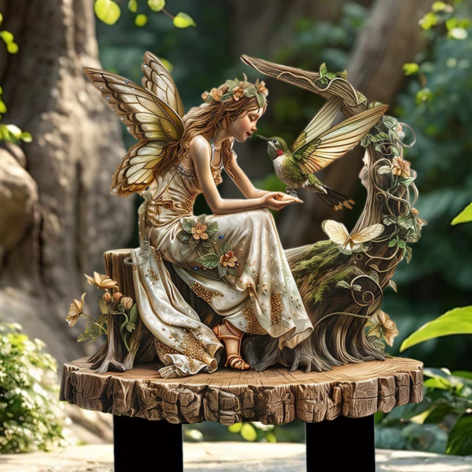 アクリルの妖精の庭の杭,2D植木鉢,庭の芸術の装飾,盆栽の屋 - Bonsai Garden Art のレビューと価格